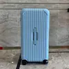 Maleta de PC de gran capacidad 26 pulgadas Elegante maleta de viaje para mujer con cremallera a prueba de explosiones 24 pulgadas Maleta de ruedas con cerradura de combinación para hombre