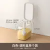 Juego de Caja de Condimentos Lazy Corner para Cocina del Hogar, Modelo Nuevo de Alta Gama Tarro de Sal, Contenedor de Juego Combinado de Caja de Almacenamiento de Especias