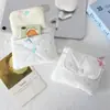 Nuevo Monedero de Algodón Acolchado Dulce, Estilo Fresco Portadni de Estudiante, Portatarjetas, Mini Bolsa de Almacenamiento Multifuncional, Bolsa para Auriculares