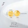 Loja de ouro com o mesmo estilo de vietnã areia ouro diy acessórios auspicioso personagem fechamento fivela nó cauda fivela conexão fivela pulseira colar frisado