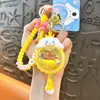 Llavero de bola de elfo rellena de aceite para cachorro transfronterizo, lindo colgante de arena movediza líquida, accesorio para bolsa, regalo, venta al por mayor de comercio exterior