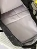 Fondo azul claro suave con lunares, mochila refrescante y relajante, estilo universitario coreano, mochila escolar con múltiples compartimentos para estudiantes de secundaria y preparatoria
