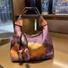 Bolsa de Clutch al por Mayor, Bolsa de Luna Creciente de Hilo Nube Fragante, Bolso Cruzado, Cordón Retro Estilo Chino, Bolso de Mano Decorativo Versátil