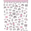 Pegatinas para Uñas Estilo Ins en Relieve al por Mayor en Stock, Pegatinas para Uñas de Alta Calidad, Estilos Mixtos, Diseños Variados, Tendencias Populares en Línea