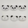 Porta-moedas de Pelúcia de Panda Desenho Animado Fofo, Mini Bolsa Portátil para Guardar Moedas para Estudantes, Carteira Colorida de Alto Valor