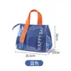 Bolsa de almoço Dopamina para trabalhadores de escritório, bolsa de almoço de grande capacidade, bolsa térmica, folha de alumínio espessa, bolsa para piquenique ao ar livre e acampamento