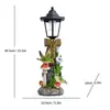 Artesanato de Pátio Vendido Quente na Amazon Transfronteiriço Ornamentos de Jardim de Beija-flor Solares Figuras para Gramado Externo Varanda