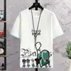 Camiseta de Manga Corta de Marca Juvenil Moderna 2026 Ropa de Verano Guapa Casual para Niños Camiseta de Manga Corta Nueva de Verano para Hombre