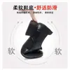 Sapatos Femininos Casuais e Estilosos, Novos Modelos de Primavera e Outono, Sapatos Simples de Couro Texturizado com Bico Redondo, Sapatos de Salto Médio Femininos Respiráveis para o Dia a Dia