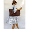Código Estándar Transfronterizo Modelo Nuevo Aliexpress Falda Casual Original para Mujer Ligera Transpirable Cuello en V Estampada de Corte A