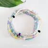 Suministro Transfronterizo Cadenas para la Cintura Europeas y Americanas Cadena Corporal Africana Cadena para el Vientre de Cuentas de Vidrio Joyería para Bikini Cadena para la Cintura