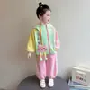 Conjunto de Otoño para Niña 2026 Nueva Moda Elegante Ropa de Otoño Infantil, Conjunto de Dos Piezas Súper Lindo de Abrigo para Bebés Niñas