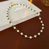 Nuevo Collar de Perlas Estilo Chino para Mujer Cadena para Clavícula Estilo Étnico Nicho Moda Retro de Gama Alta Fabricante de Collares