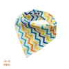 Bandana de Algodón Sarga para Perro Mascota Estilo de Atar Babero Infantil Bufanda para Cabeza de Bebé Empaquetado Individualmente