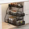 Estante de Almacenamiento para Fregadero de Cocina del Hogar Gabinete Deslizante Estante Deslizante por Capas Cesta Deslizante Estante de Almacenamiento para Platos de Fregadero Condimentos