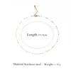 Nuevo Collar de Acero Inoxidable con Perlas de Cristal Joyería de Mano Dulce para Mujeres Lujo Accesible Cadena de Clavícula Colorida Juego de Joyería de Nicho Lote