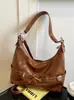 Bolso Bandolera de Textura de Alta Calidad para Debajo del Brazo 2026 Verano Nuevo Versátil para el Trabajo el Trayecto Diario Moda Bolso de Hombro Único Tipo Empanada