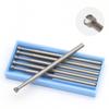 Caja Azul aguja para tallado de dientes cuchillo para tallado de dientes cuchillo para micro tallado cabezal de pulido para succión ocular mango de 2.35 succión con apertura de boca ancha perla de succión