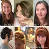 Diadema Bohemia Trenzada de Cinco Hilos Hecha a Mano de Venta Caliente Transfronteriza Trenza de Cabello Elástica Trenzada de Fibra Sintética Retro