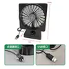 Novo Ventilador de Carro Refrescante de Verão 6 polegadas Vento Forte Ventilador Elétrico de Carro 24V Ventilador de Carro de Cabeça Única