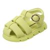 Verão Novo Candy Color Meninas Sandálias Solid Color All-match Toddler Shoes Um Ano de Idade Baby Shoes Meninos Shoes