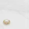 Botão Metálico de Pérola Estilo Celebridade Chanel com Fivela de Diamante Cardigan Suéter Infantil Vestido Botão Decorativo de Tweed