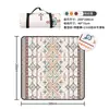 Esterilla de Playa Impermeable Plegable Extra Grande para Exteriores, Esterilla de Picnic para Acampar, Esterilla Impermeable a la Humedad, Esterilla de Picnic Ultrasónica con Película de Aluminio Engrosada