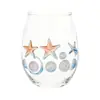 Copa de vino temática de Halloween con patrones de fantasma, gato negro, calavera y calabaza, copa de vidrio decorativa con ambiente festivo