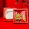 Pegatina de teléfono dorada Año Nuevo del Cordero con símbolo de dinero, oro puro 999, pieza de oro de la fortuna temática de oveja, regalo promocional creativo