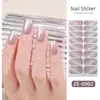 Fábrica Zhengxiang Personalizado 16 Películas de Esmalte Adesivos de Unha Rosa Cebola Traço Olho de Gato Brilho Cruzado Adesivos de Unha para Fronteira Oem