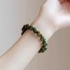 Pulsera de Sándalo Verde Cuentas de Madera de Buda Cuentas de Rosario Sándalo Sagrado para Hombre y Mujer Pulsera Corta Seiko Pulida a Mano para Pareja Joyería de Muñeca