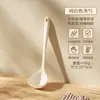 Espátula de silicona antiadherente para el hogar, cuchara de cocina resistente al calor, cucharón para sopa y juego de utensilios de cocina de grado alimenticio