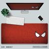 Alfombrilla de ratón de Spider-Man, extragrande y gruesa, creativa de anime, pad para teclado de escritorio Marvel, tamaño grande, hecho a medida, para juegos, antideslizante