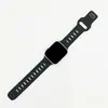 Adequado para Pulseira Apple Watch Iwatch9 Fivela Quadrada Silicone Cor Sólida Pulseira de Relógio Pulseira Apple Watch Ultra2