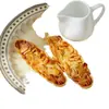 Casca de torta de casca de barco de arroz glutinoso casca de barco de floresta corta-vento caramelo amêndoas nozes doces de celebridade da internet lanches produtos semi-acabados materiais de panificação