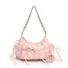 Bolso de Axila Dulce y Fresco de Diseño de Nicho con Textura de Alta Calidad, Bolso de Moda para Mujer, Nuevo Modelo 2026, Bolso Cruzado con Cadena al Hombro