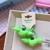 Verano Nuevo Estilo Coreano Niños Tela de Primavera Fluorescente Trenzado a Mano Cuerda para el Cabello de Niñas Diadema de Campana Linda 1 Par