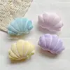 Accesorios de Algodón con Forma de Concha de Peluche de Dibujos Animados Accesorios para el Cabello DIY Broche Ropa Bolsa Sombrero Bufanda Accesorios de Decoración Hechos a Mano