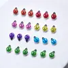 Decorações de Unhas Desenho Animado Popular Joaninha Transfronteiriças Acessórios de Unha de Resina 3D Peças Realistas para DIY