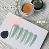 Pó Espelho Mágico para Nail Art Transfronteiriço, Pó Lua Colorido, Pó Aurora Neon, Pó Espelho Ultra Brilhante, Glitter para Unhas Iridescente Atacado