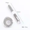 Rodillo Peine de Tubo de Aluminio para Dar Volumen, Peine Rodillo para Peinar el Cabello, Peine Rizador, Peine Alisador para Secado con Secadora, Peine Cilindro para Peinar el Cabello
