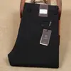 Pantalones de algodón elástico rectos gruesos suaves transpirables nuevos para otoño e invierno, pantalones casuales de sarga de modal para hombre