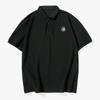 Camisa Polo Falsa de Dos Piezas para Hombre de Manga Corta Holgada Talla Grande Sentido del Diseño Nicho Estilo Simple Estilo Japonés Marca de Moda Paul Shirt para Verano