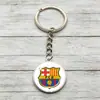 Llavero de Metal con Logo de Equipo de la Premier League y La Liga Transfronterizo Colgante de Coche Cápsula del Tiempo Recuerdo para Aficionados Venta al por Mayor