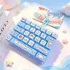 Estación de Alivio del Estado de Ánimo Teclado de 26 Teclas Alivio del Estrés Teclado Mecánico Llavero Juguete Colgante para Bolsa Regalo
