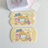 Caixa de presente pequena e fofa para feriados Caixa de embalagem de doces Caixa de papel dobrável para presente Caixa de presente de biscoito Caixa de embalagem requintada