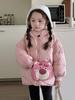Chaqueta de plumón para niños, invierno 2024, nueva chaqueta de plumón para niñas, nueva GB 90, abrigo de plumón de pato blanco con capucha para bebés.