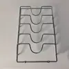 Estante para tapas de ollas personalizado, Almacenamiento doméstico sin perforaciones, Estante de cocina multicapa para montaje en pared, Soporte grande para tabla de cortar