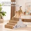 Rascador y Escalador para Gatos Integrado de Cartón Corrugado Personalizado por el Fabricante para Amazon, Suministros para Mascotas Transfronterizos
