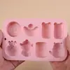 En Stock Juego de 8 Piezas Lingote del Dios de la Riqueza Sobres Rojos y Otros Moldes de Silicona Temáticos para Atraer Riqueza para Hornear Pasteles y Moldes de Chocolate